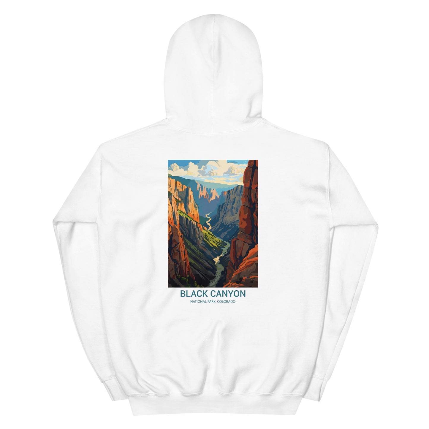 Black Canyon Unisex Hoodie