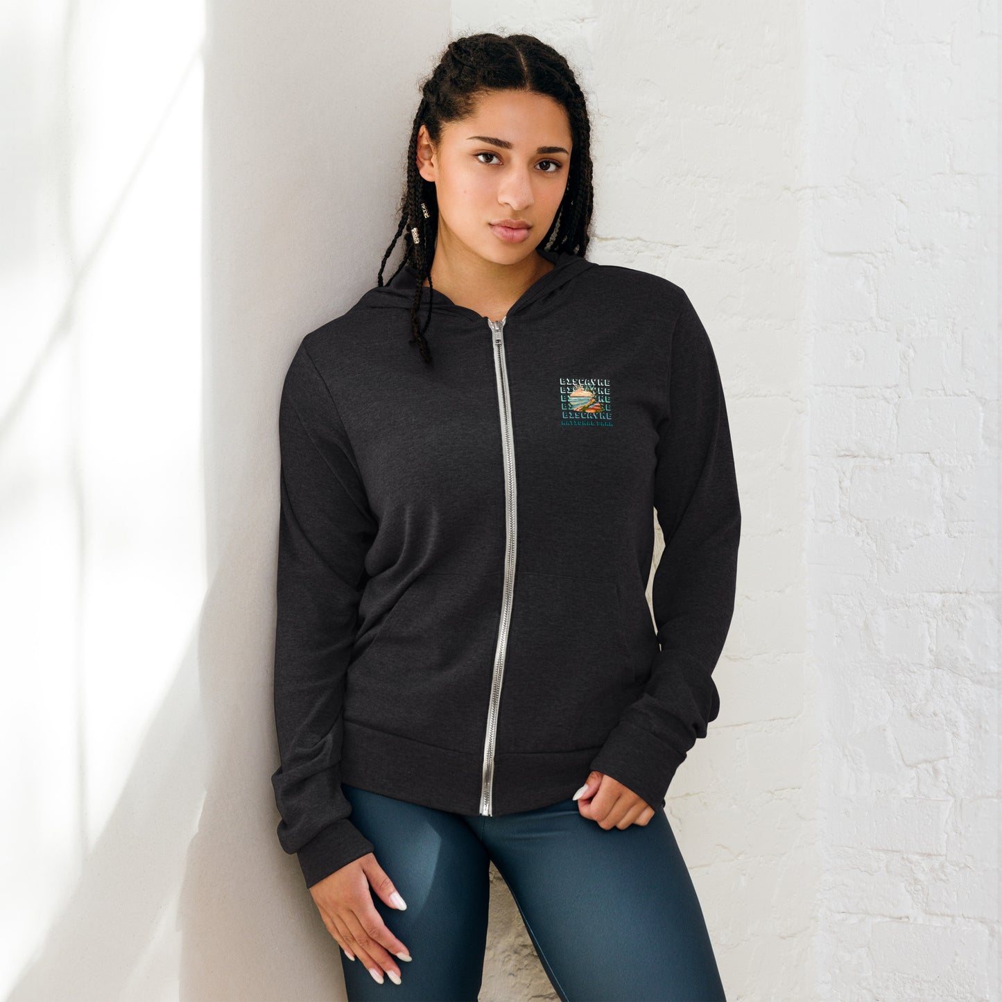 Biscayne Unisex zip hoodie