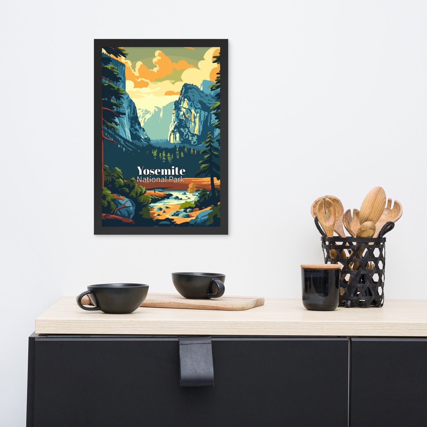 Yosemite Framed poster