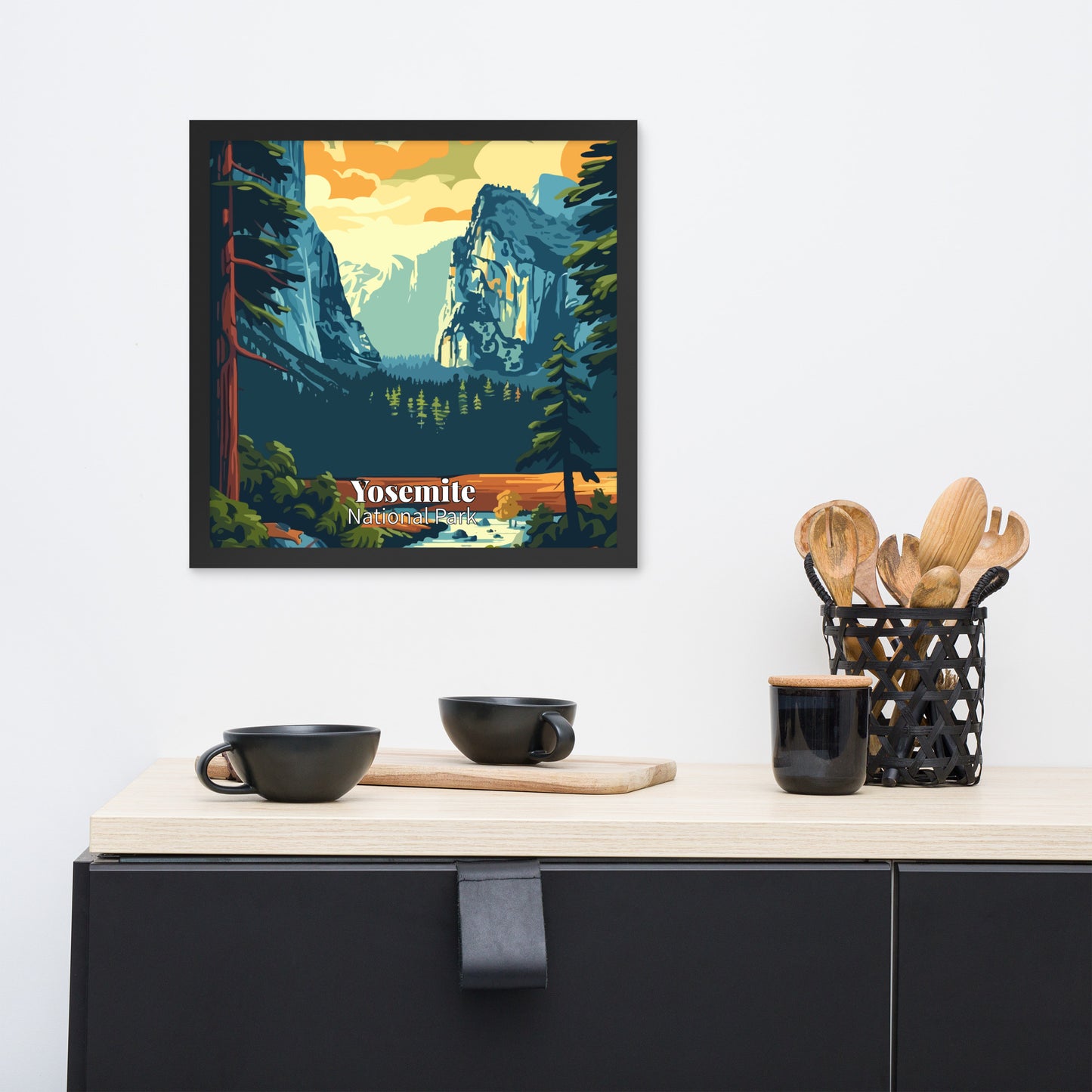 Yosemite Framed poster