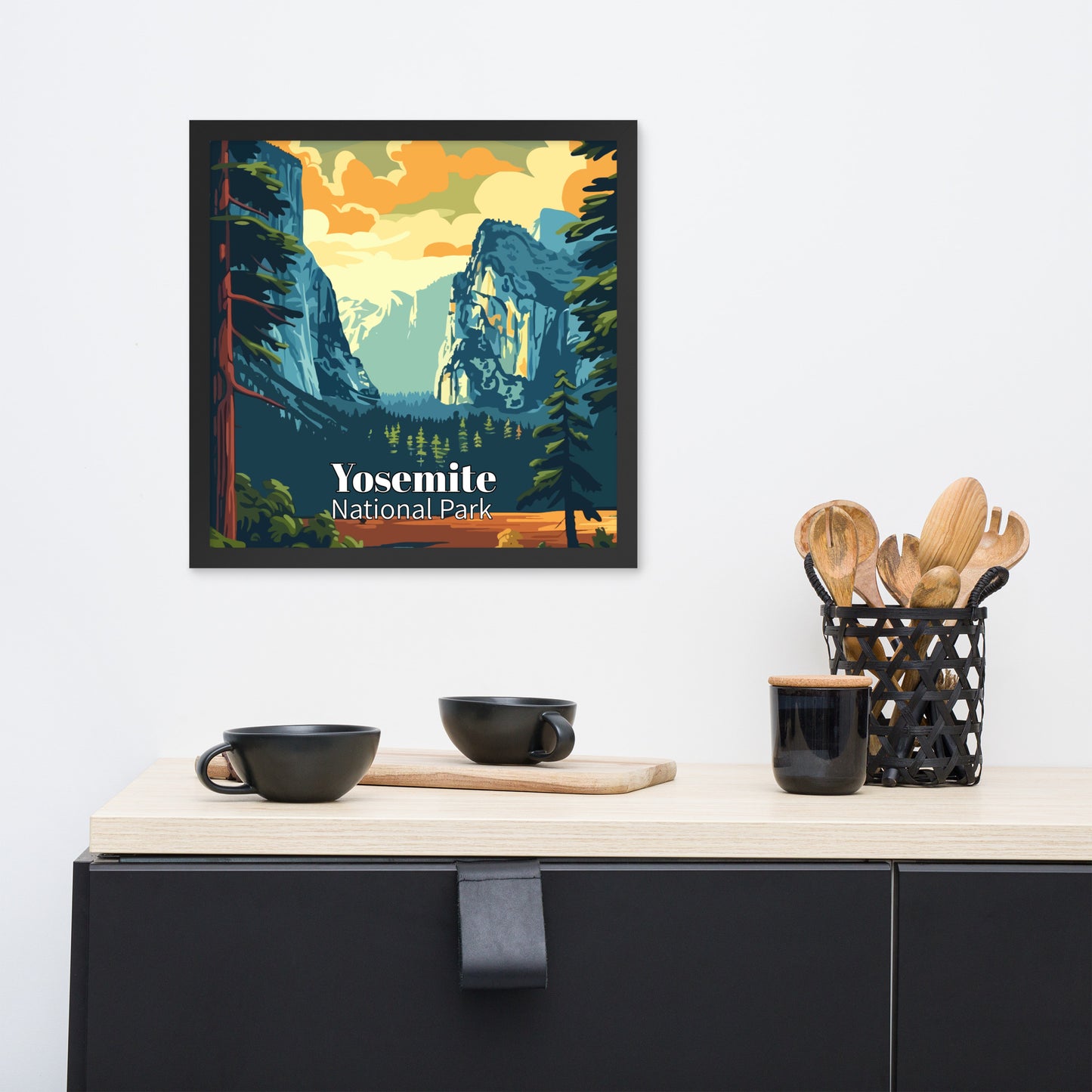 Yosemite Framed poster