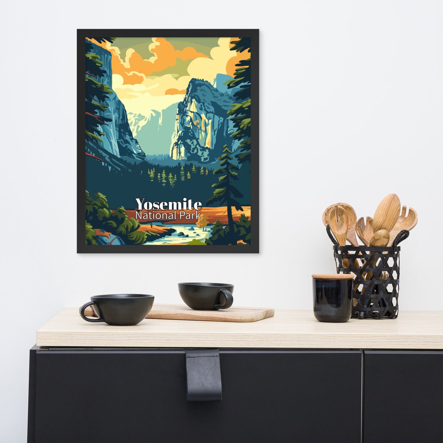 Yosemite Framed poster