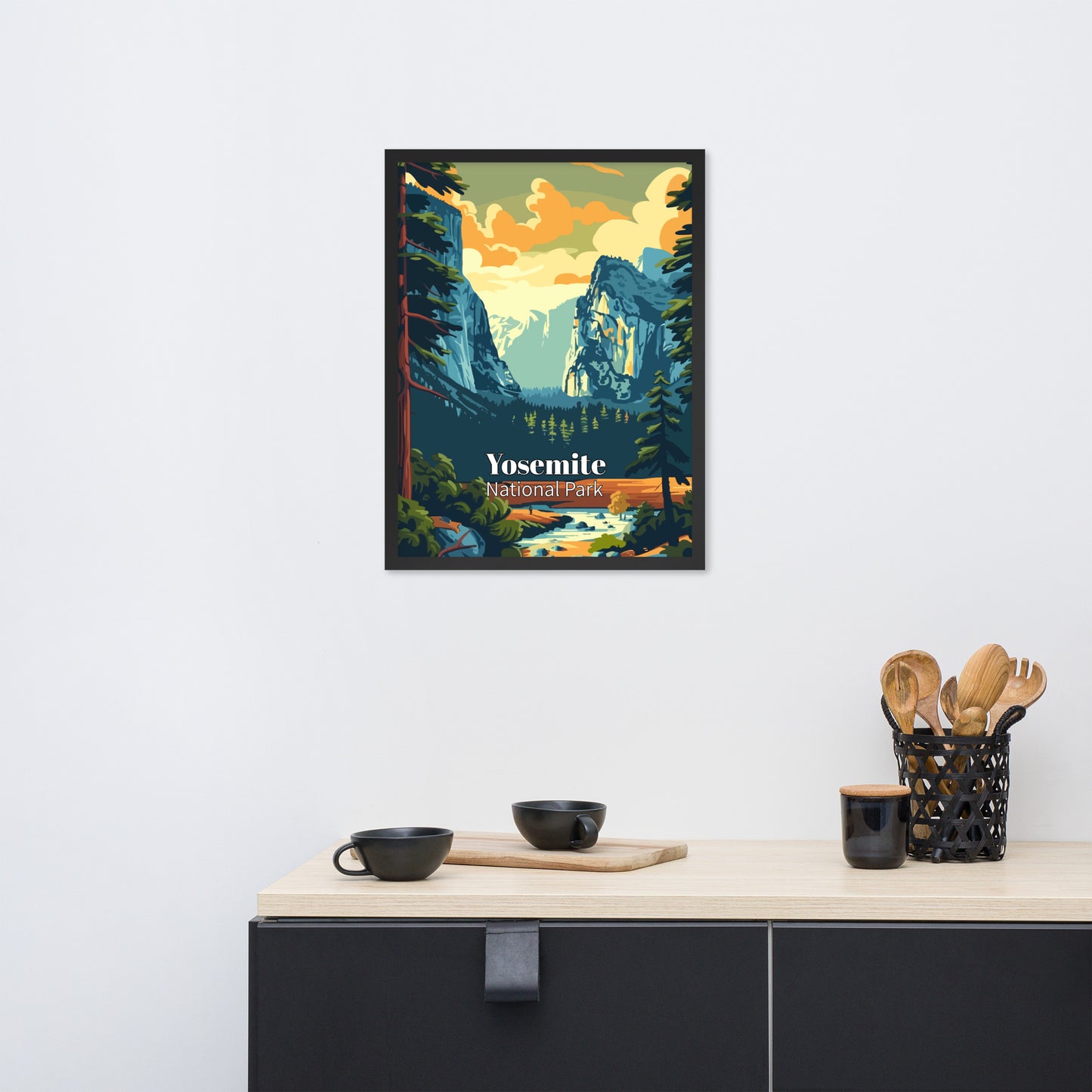 Yosemite Framed poster