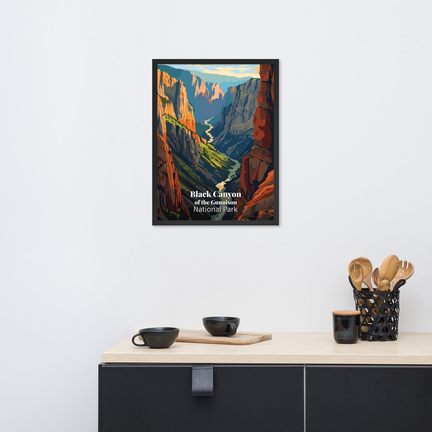 Black Canyon Framed poster