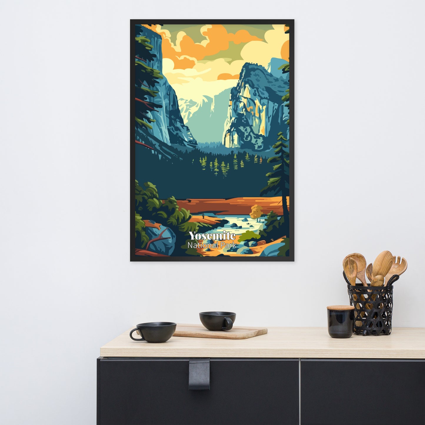 Yosemite Framed poster