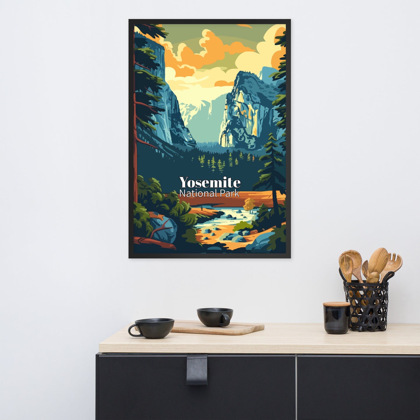 Yosemite Framed poster