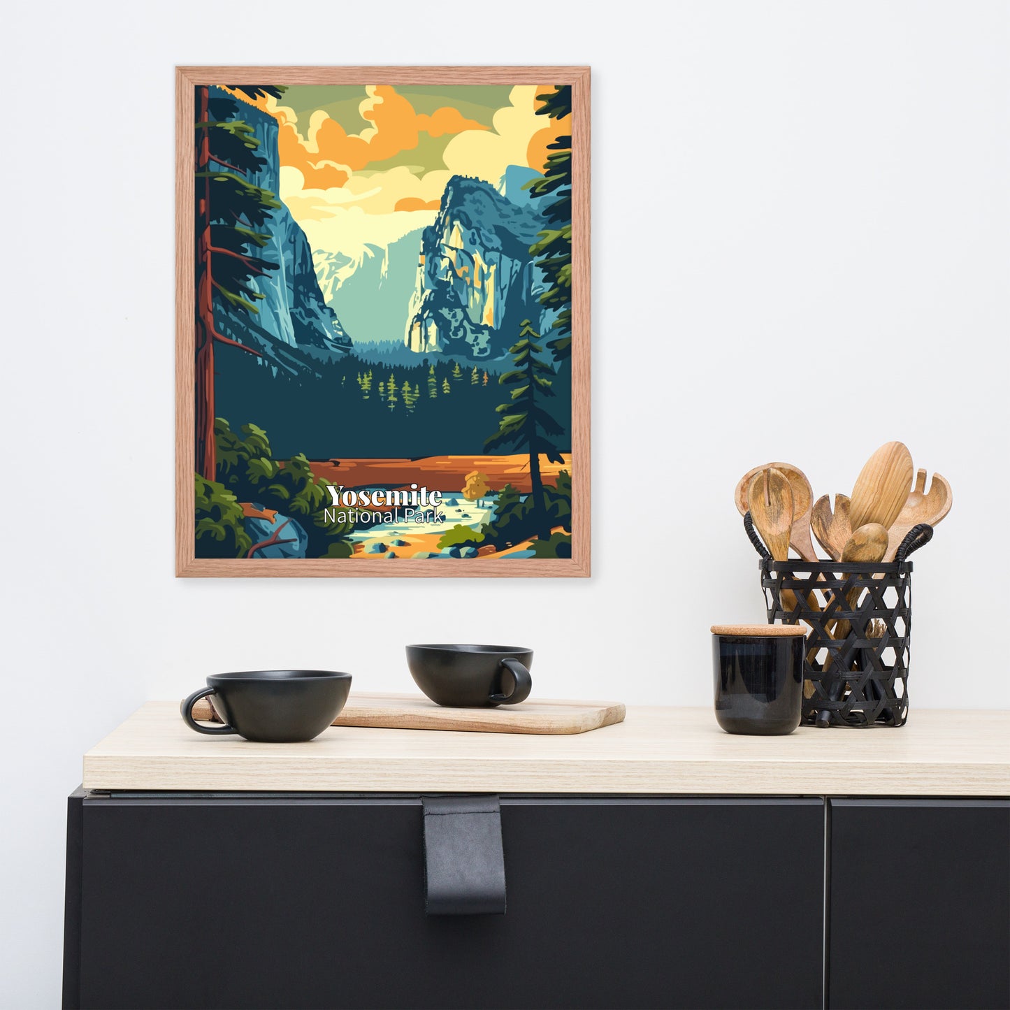 Yosemite Framed poster