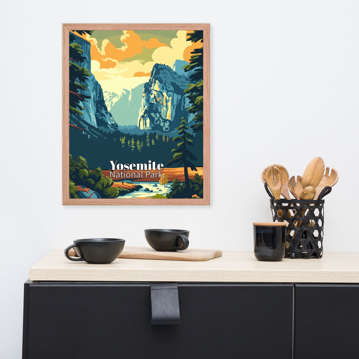 Yosemite Framed poster