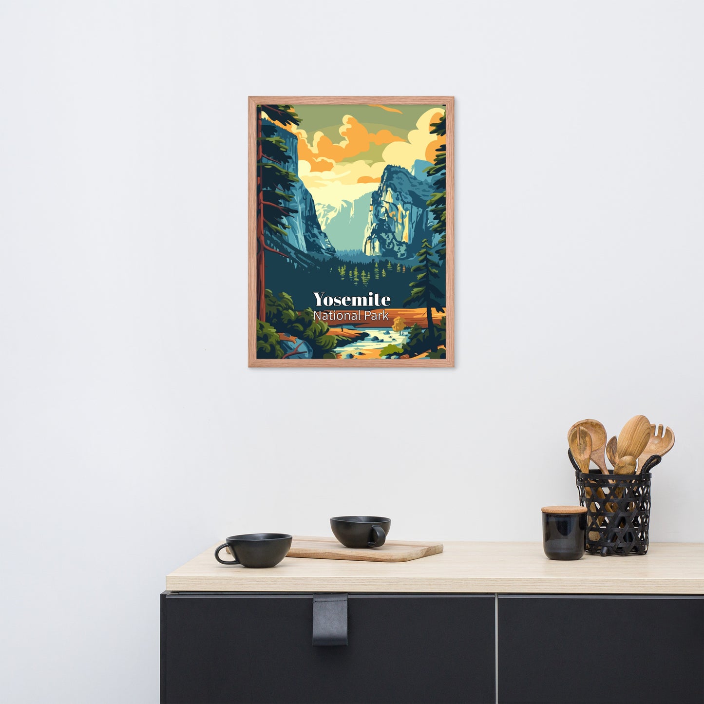 Yosemite Framed poster