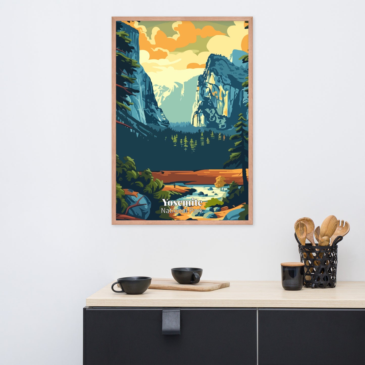 Yosemite Framed poster