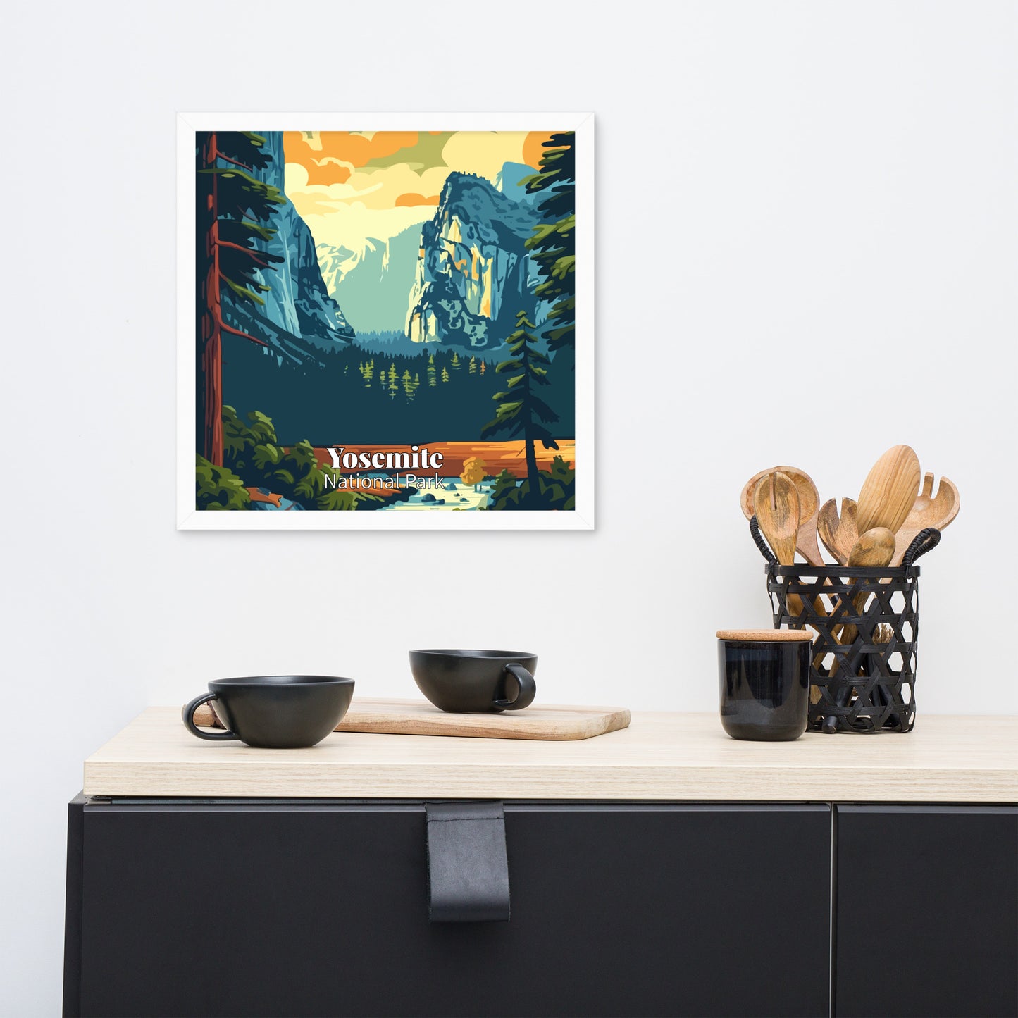 Yosemite Framed poster