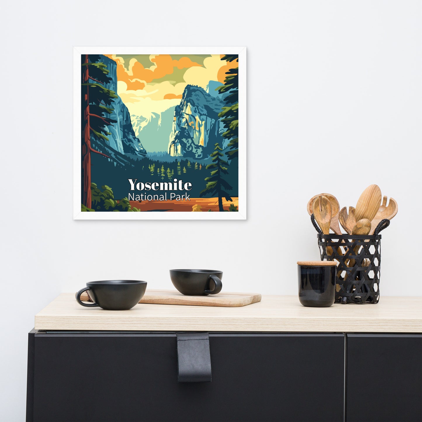 Yosemite Framed poster