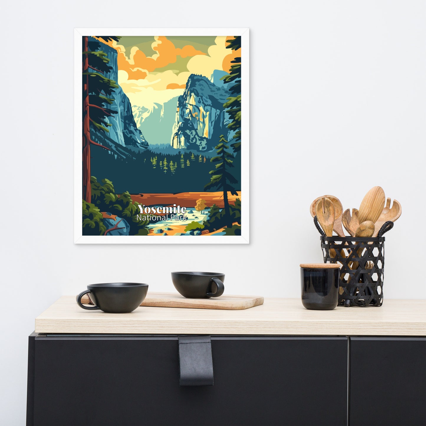 Yosemite Framed poster