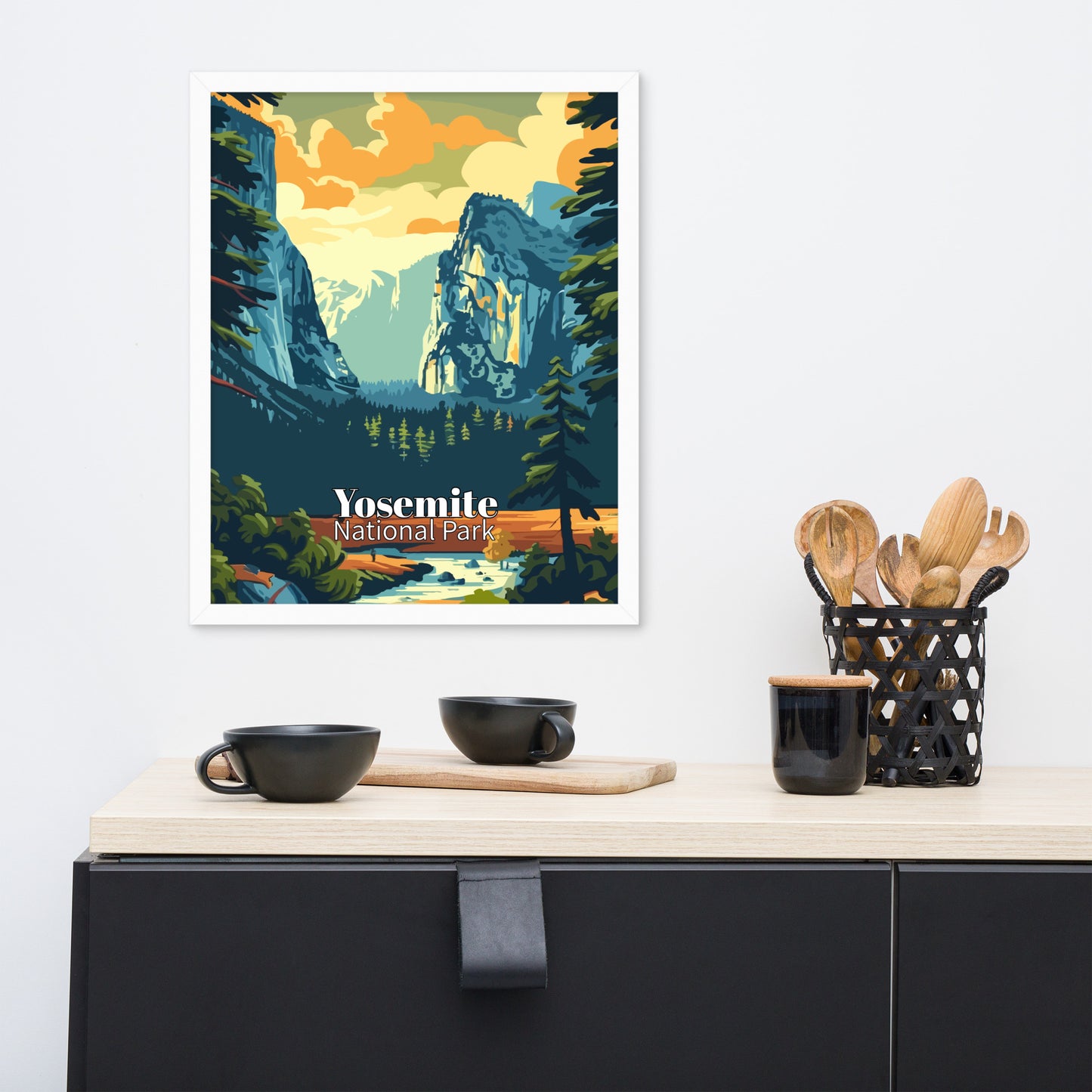 Yosemite Framed poster