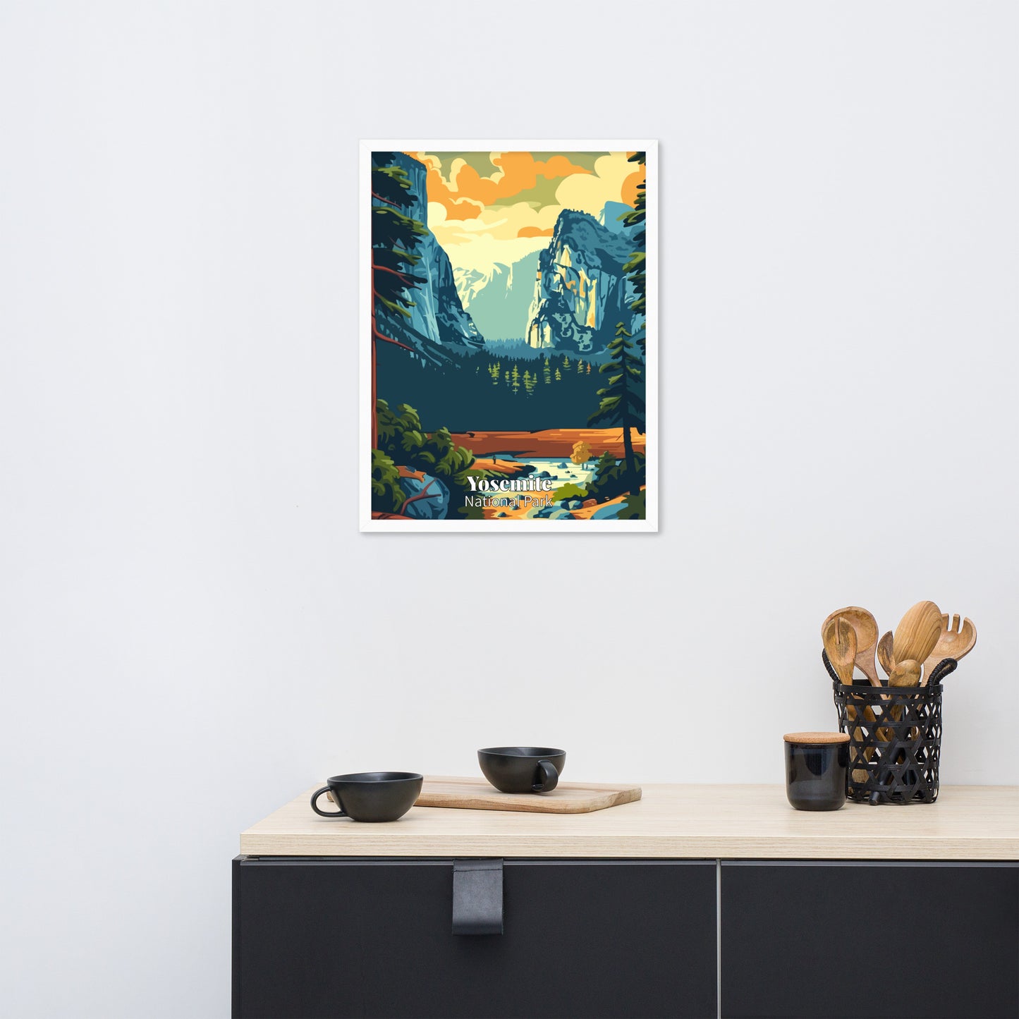 Yosemite Framed poster