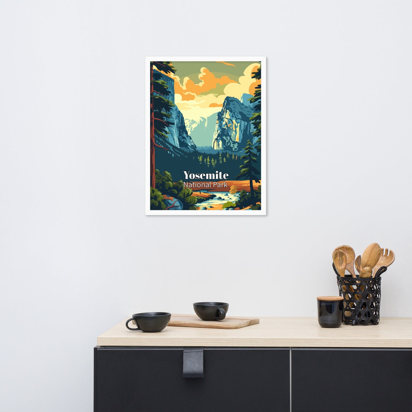 Yosemite Framed poster