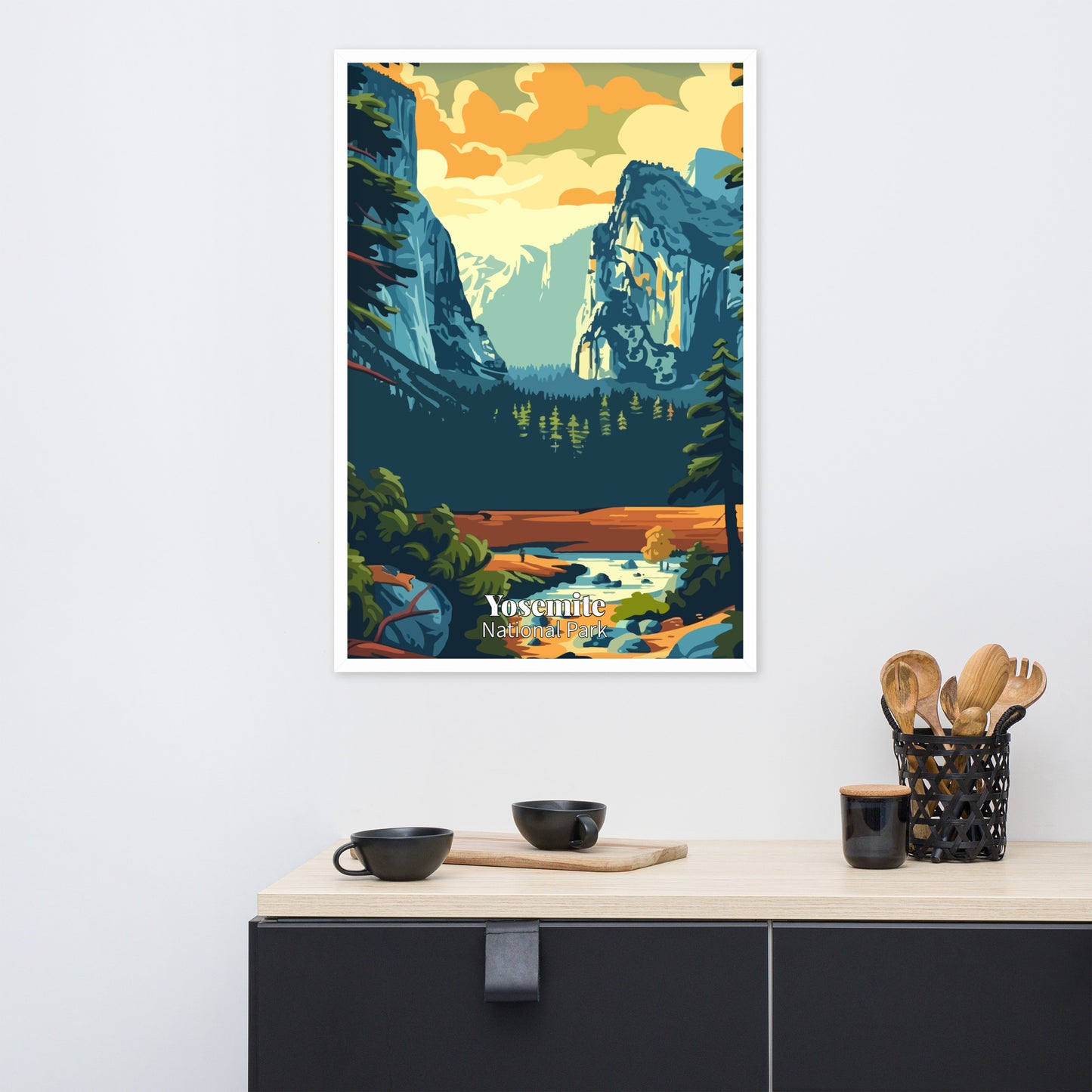 Yosemite Framed poster