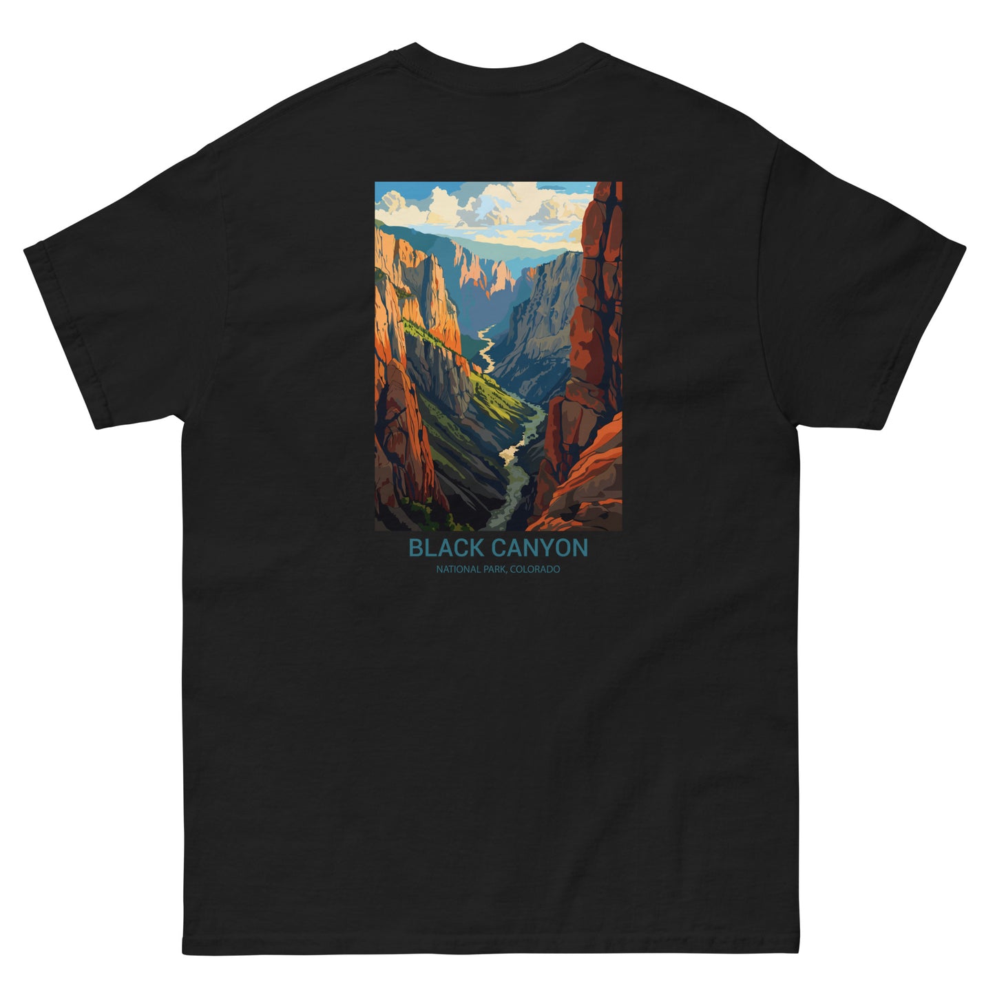 Black Canyon Unisex classic tee