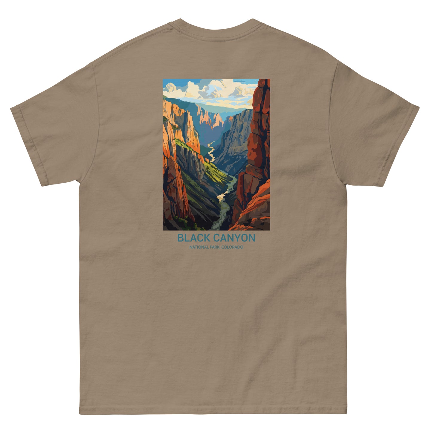 Black Canyon Unisex classic tee