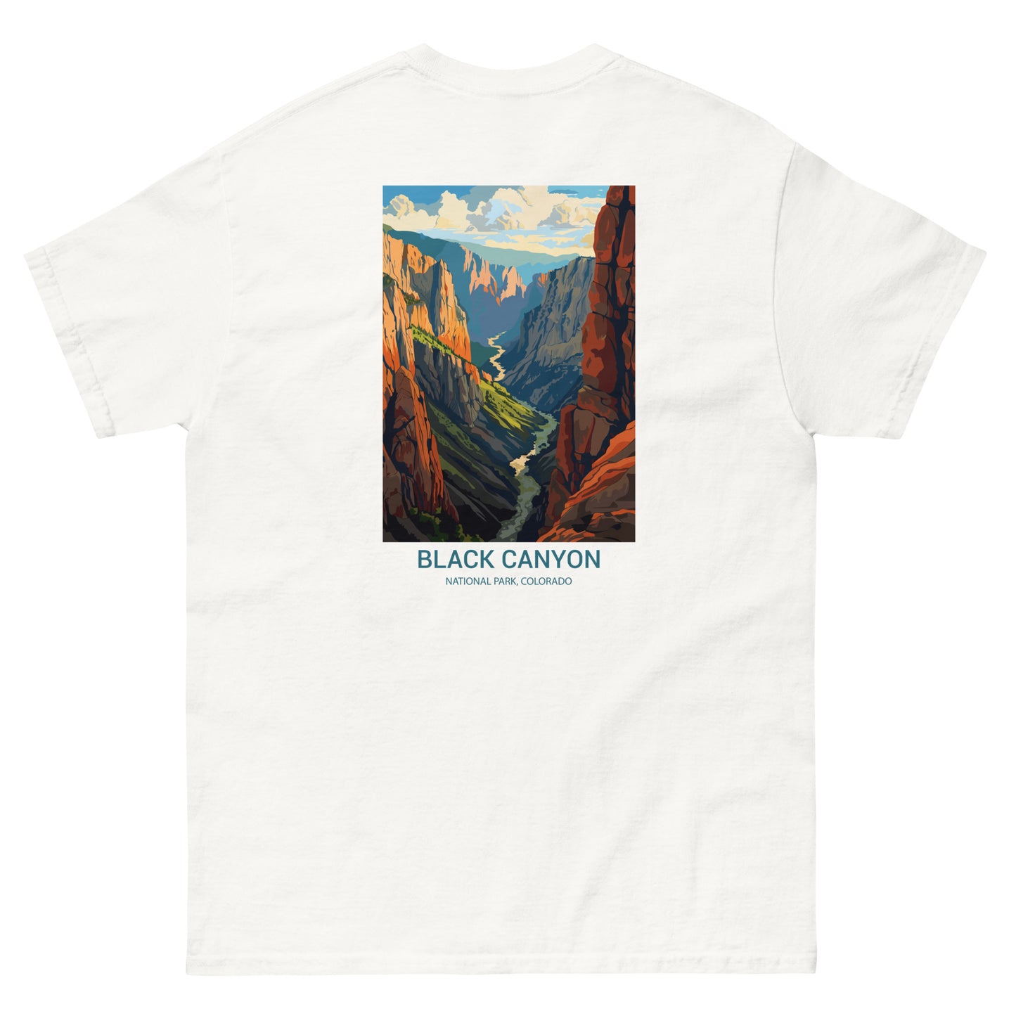 Black Canyon Unisex classic tee