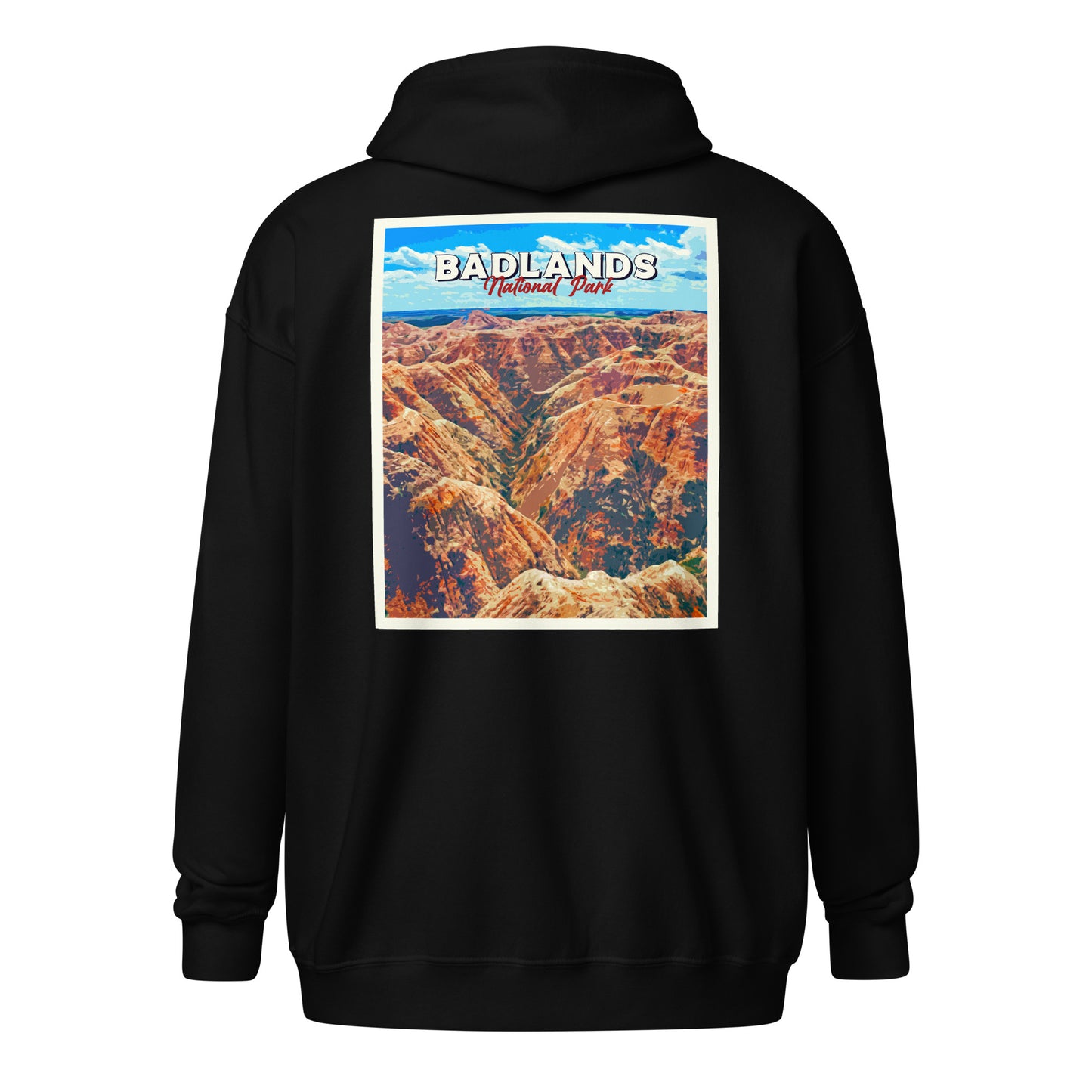 Badlands Unisex heavy blend zip hoodie