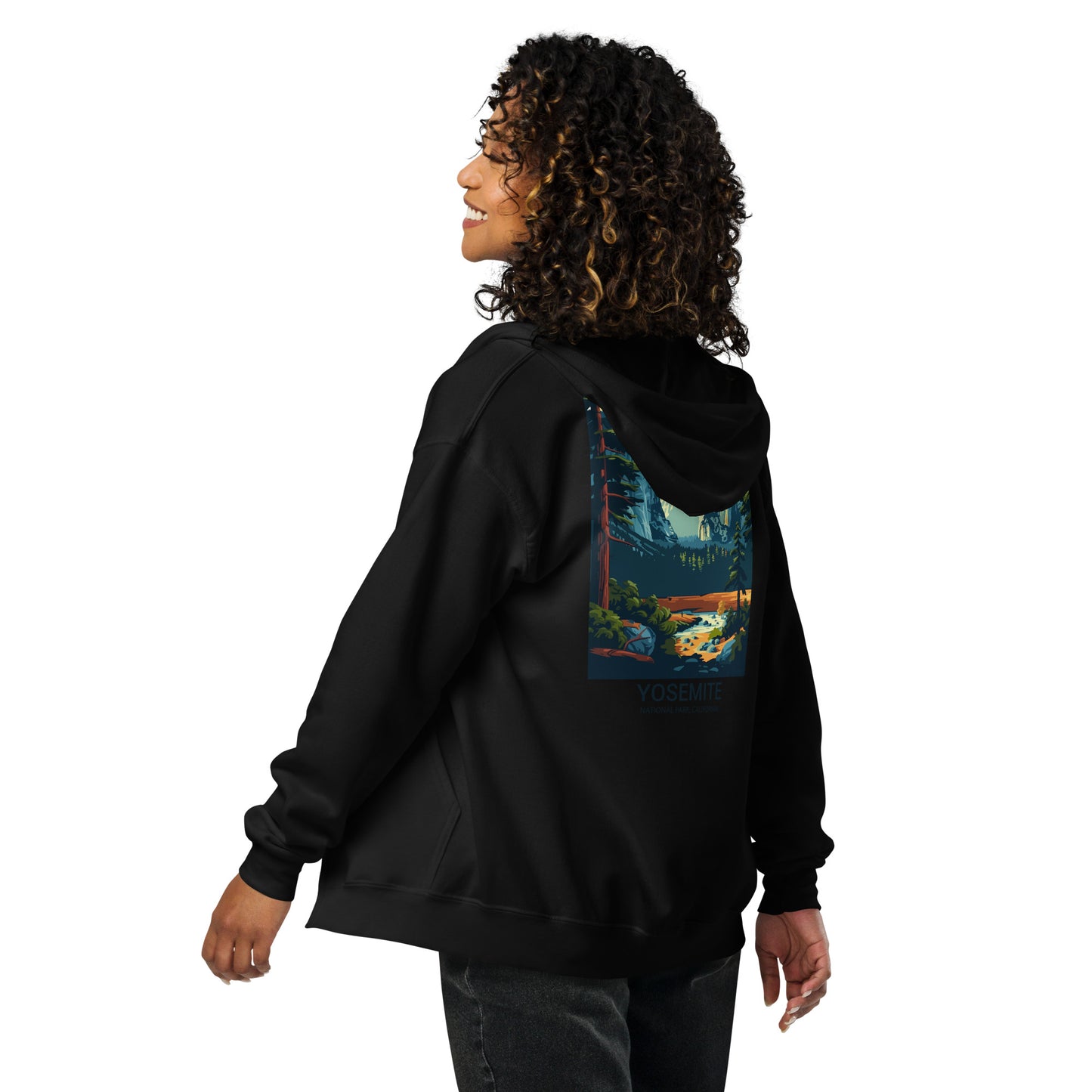 Yosemite Unisex heavy blend zip hoodie