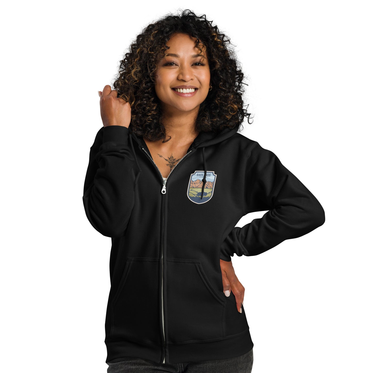 Badlands Unisex heavy blend zip hoodie