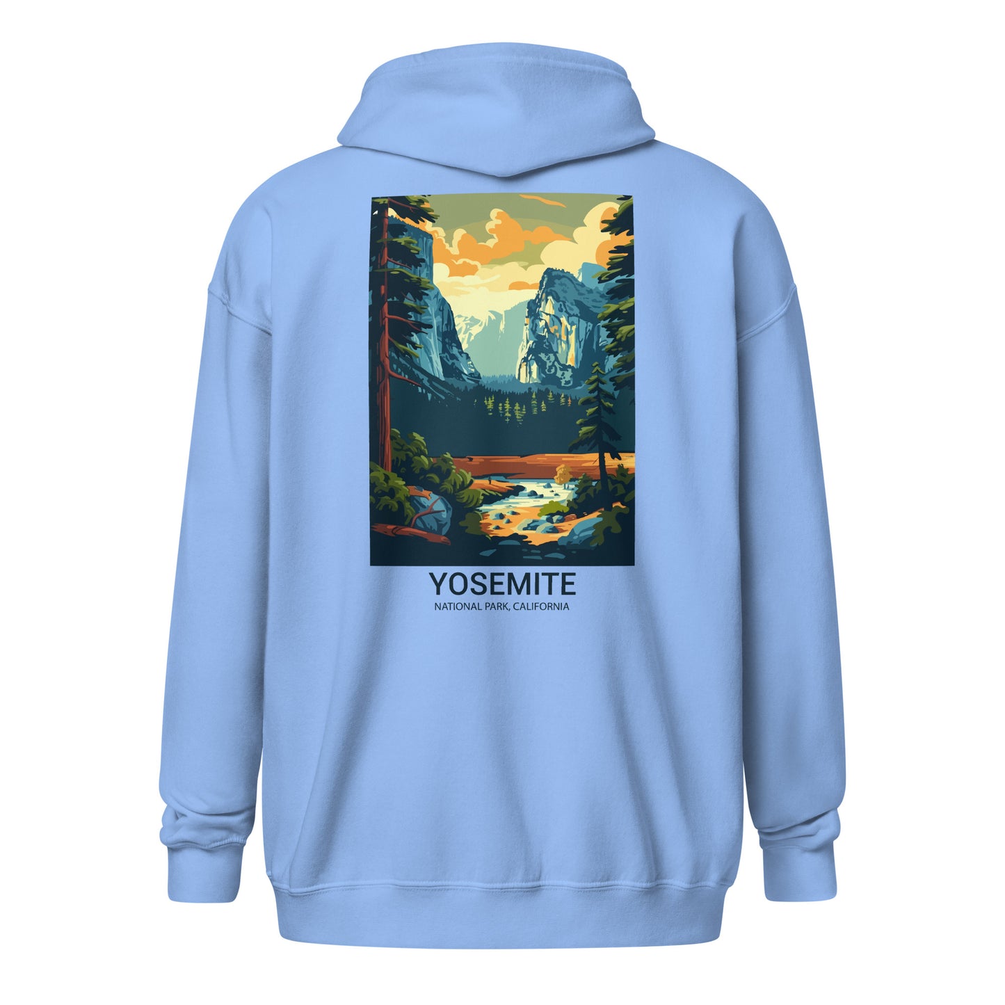 Yosemite Unisex heavy blend zip hoodie