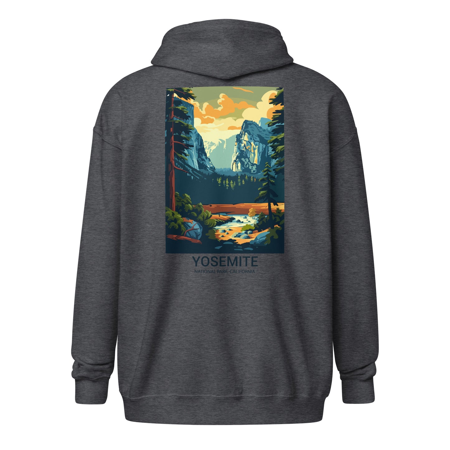 Yosemite Unisex heavy blend zip hoodie