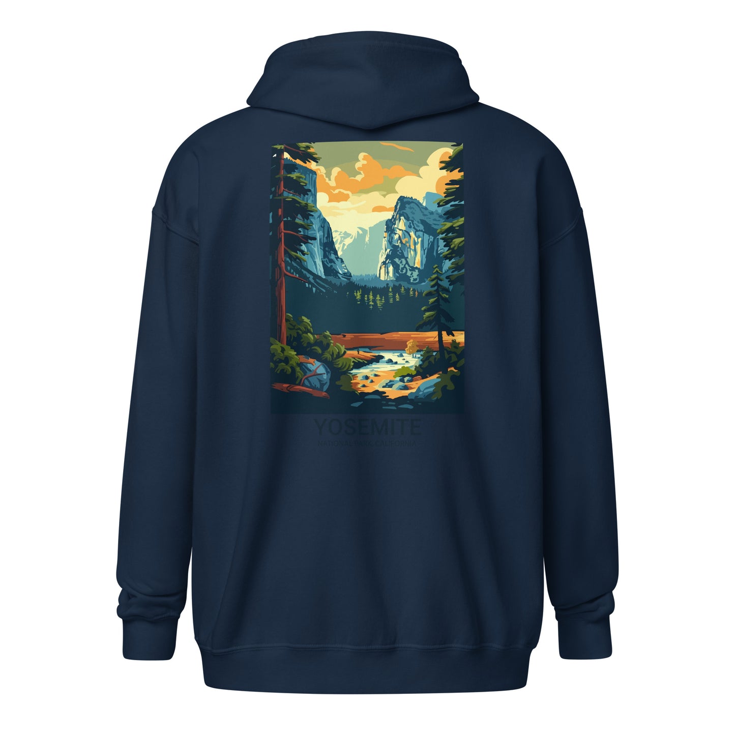 Yosemite Unisex heavy blend zip hoodie