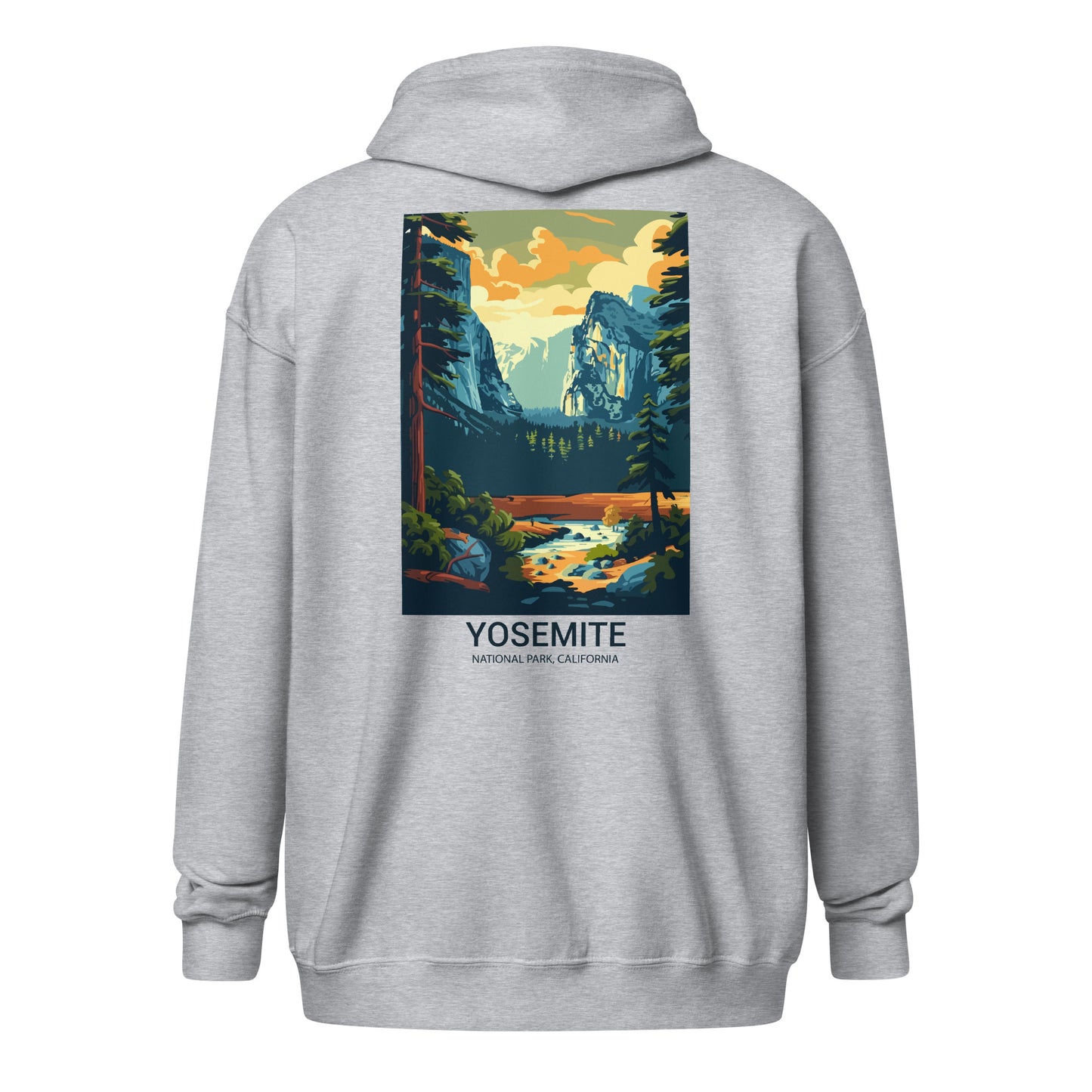 Yosemite Unisex heavy blend zip hoodie