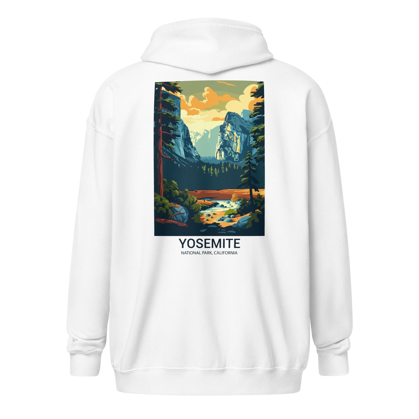 Yosemite Unisex heavy blend zip hoodie