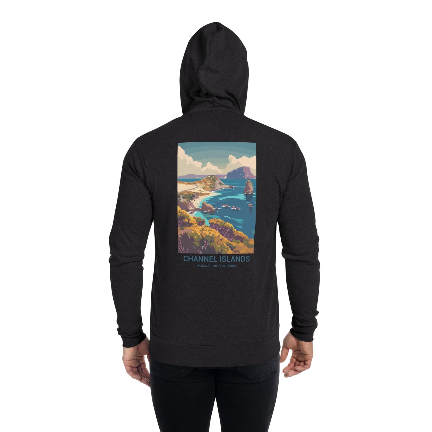 Channel Islands Unisex zip hoodie