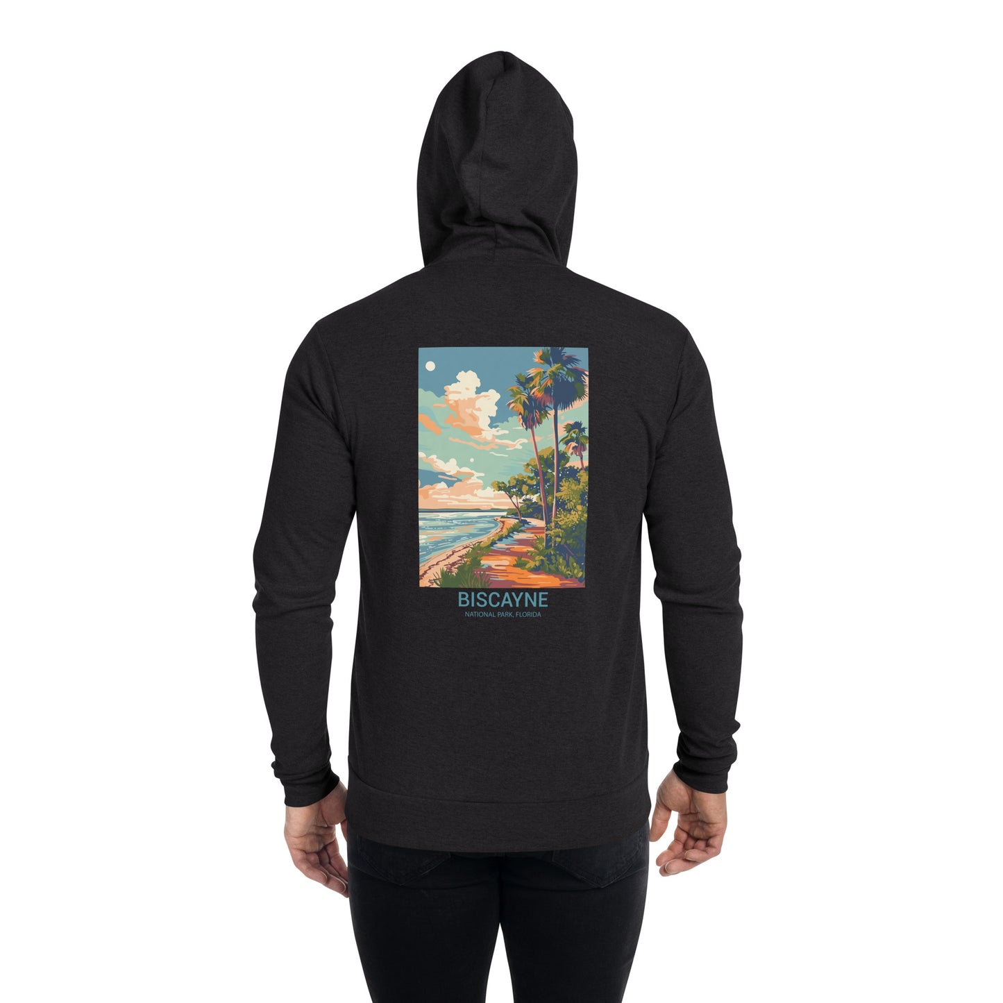 Biscayne Unisex zip hoodie