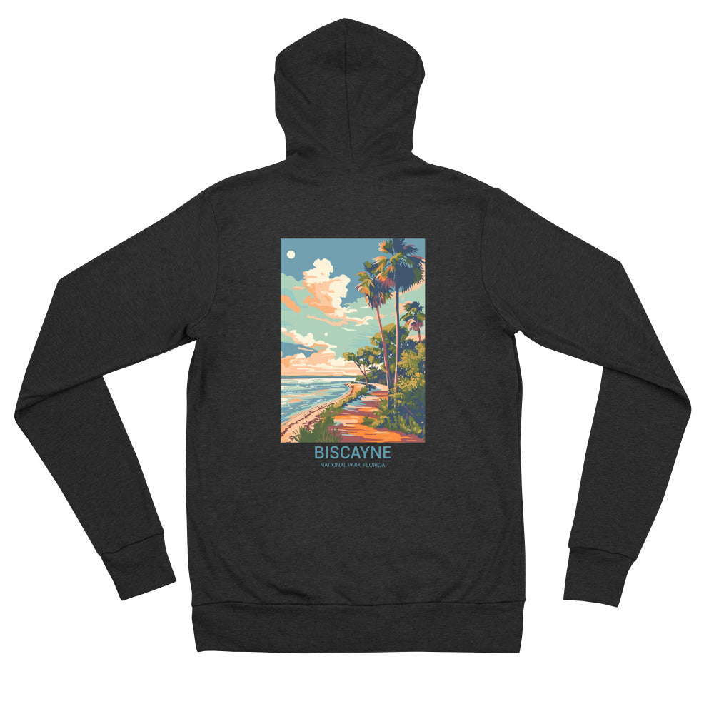 Biscayne Unisex zip hoodie