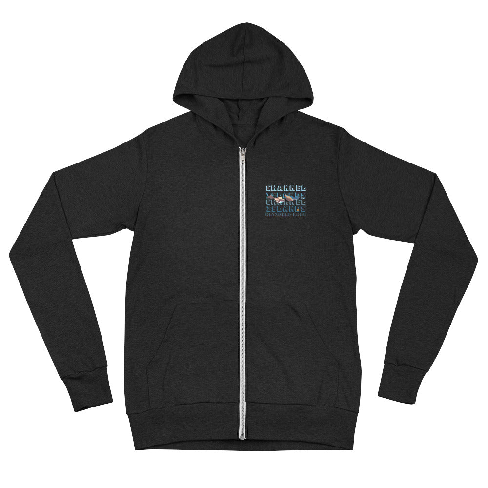 Channel Islands Unisex zip hoodie