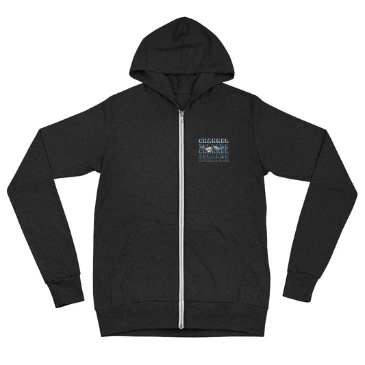 Channel Islands Unisex zip hoodie