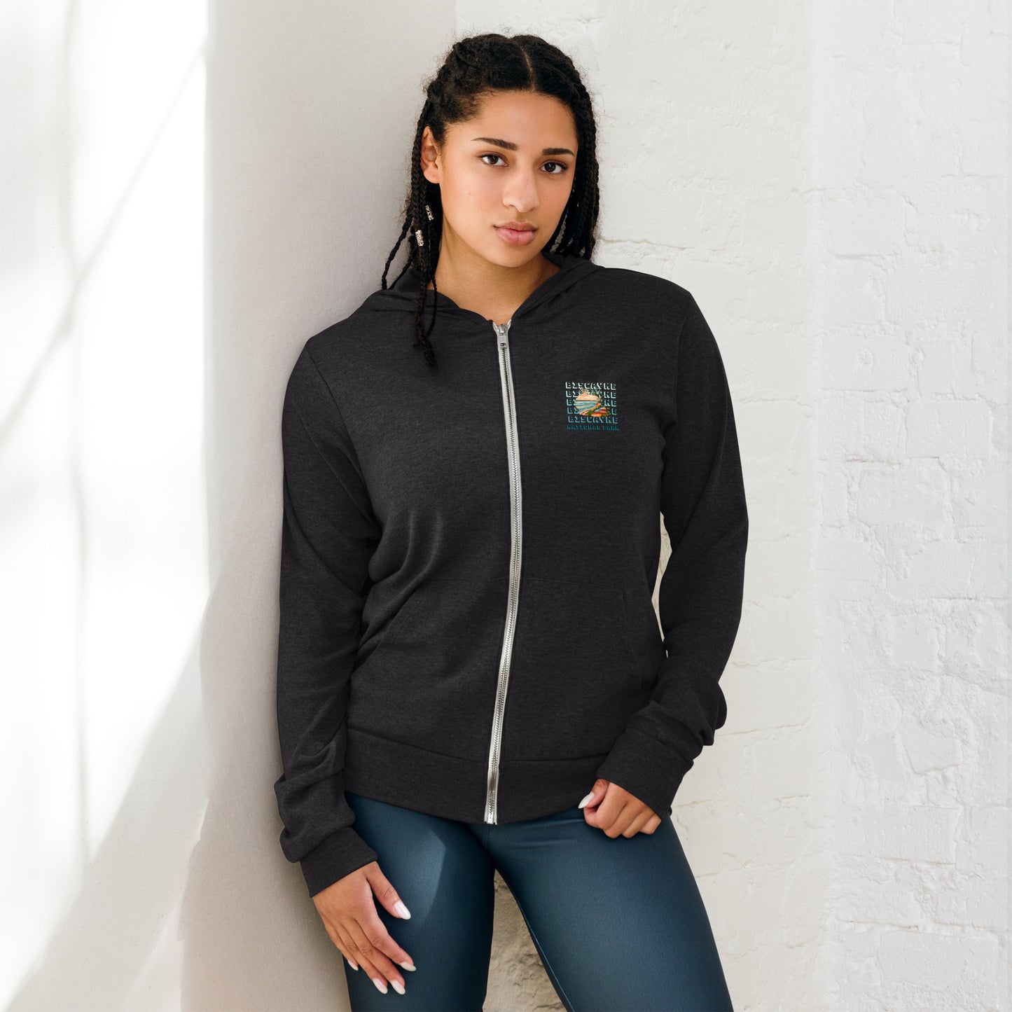 Biscayne Unisex zip hoodie