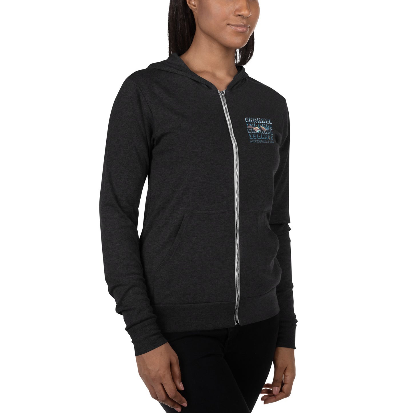 Channel Islands Unisex zip hoodie