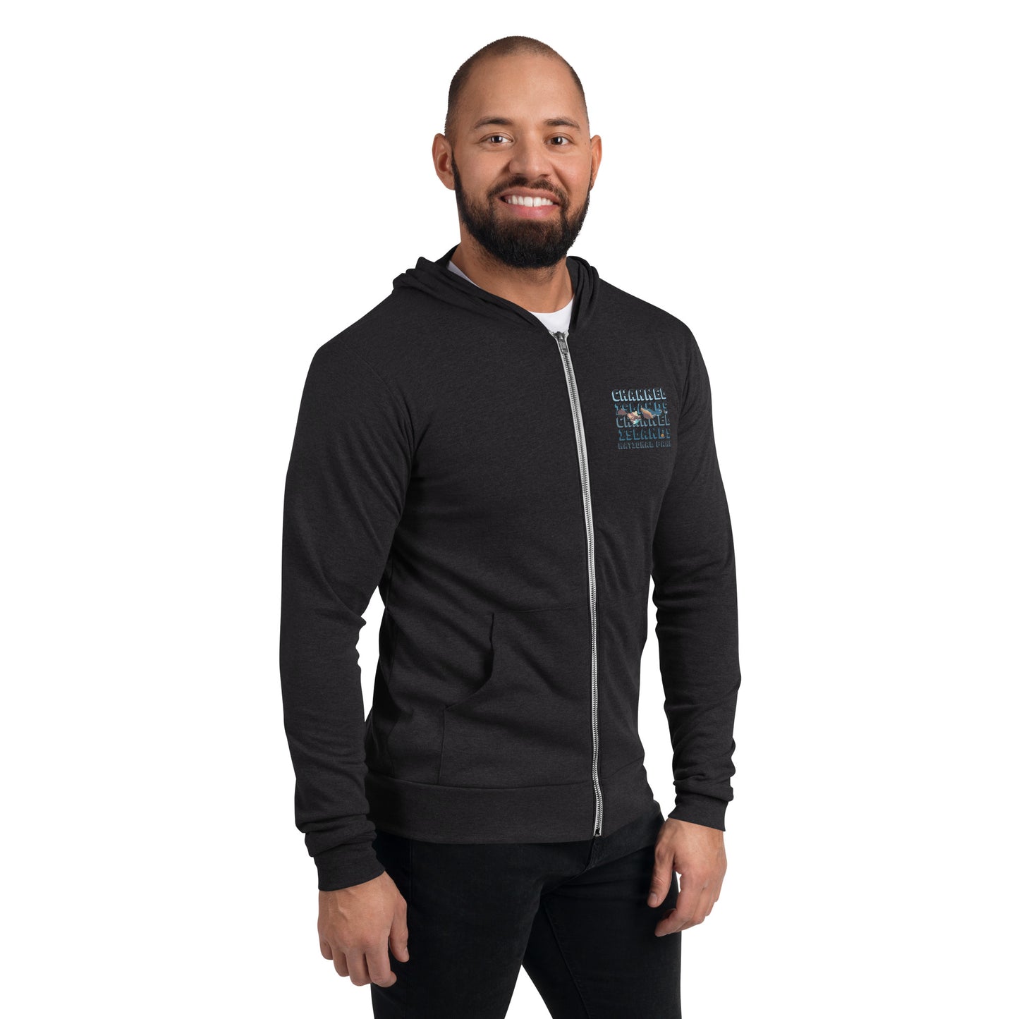 Channel Islands Unisex zip hoodie