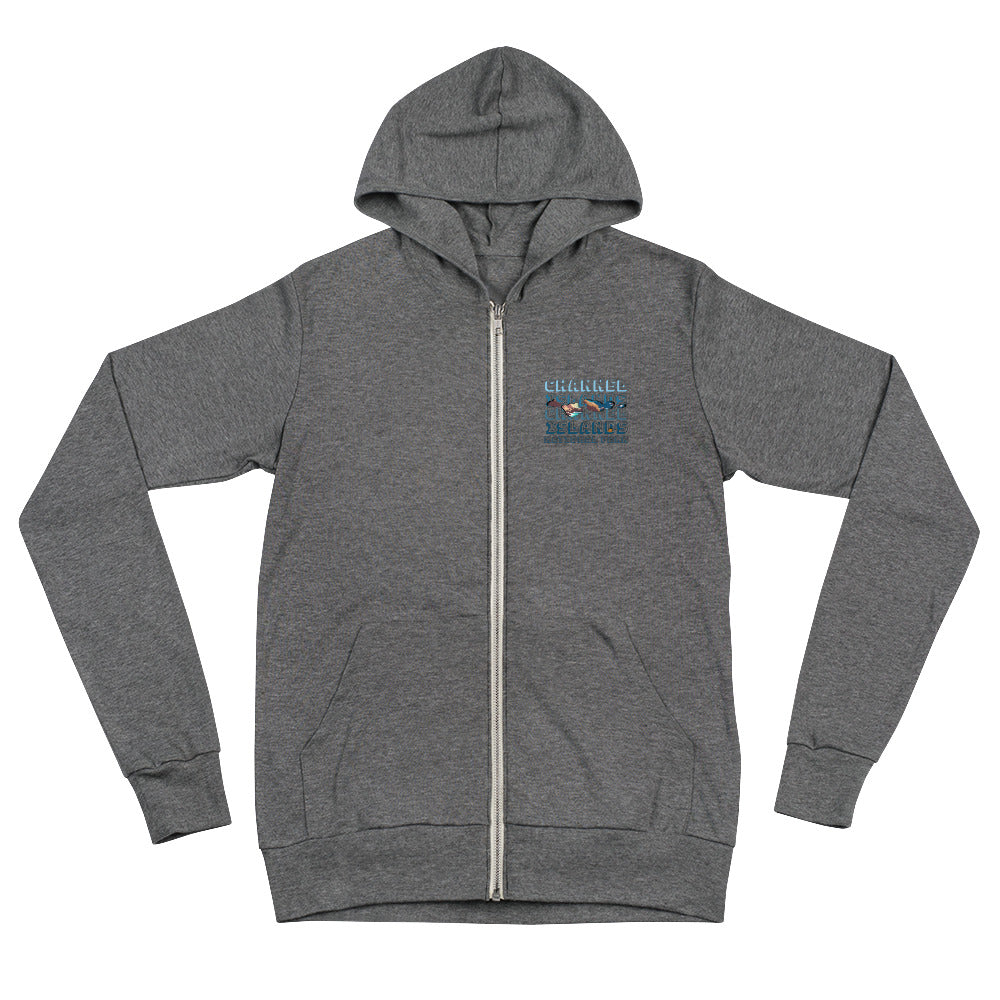 Channel Islands Unisex zip hoodie