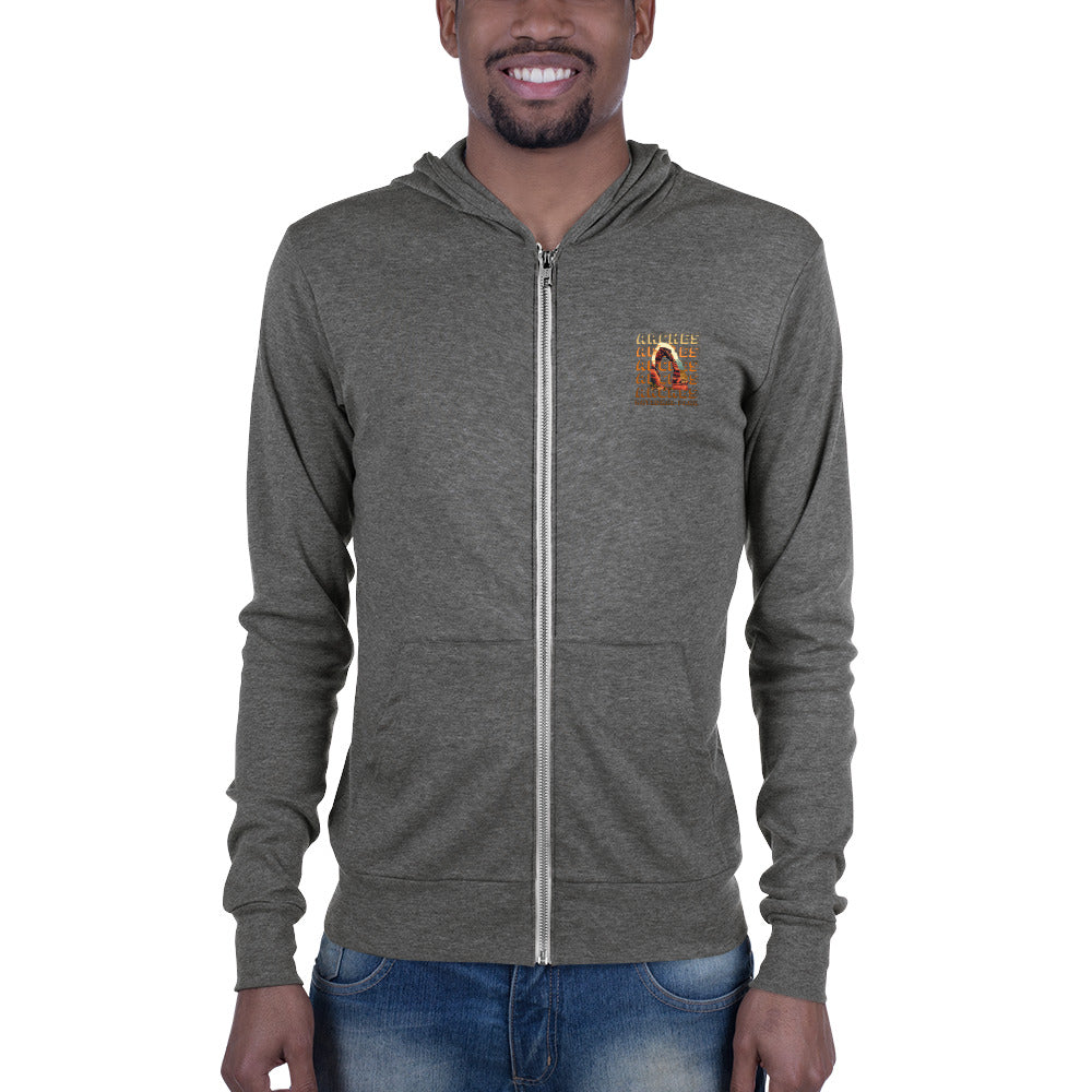 Arches Unisex zip hoodie