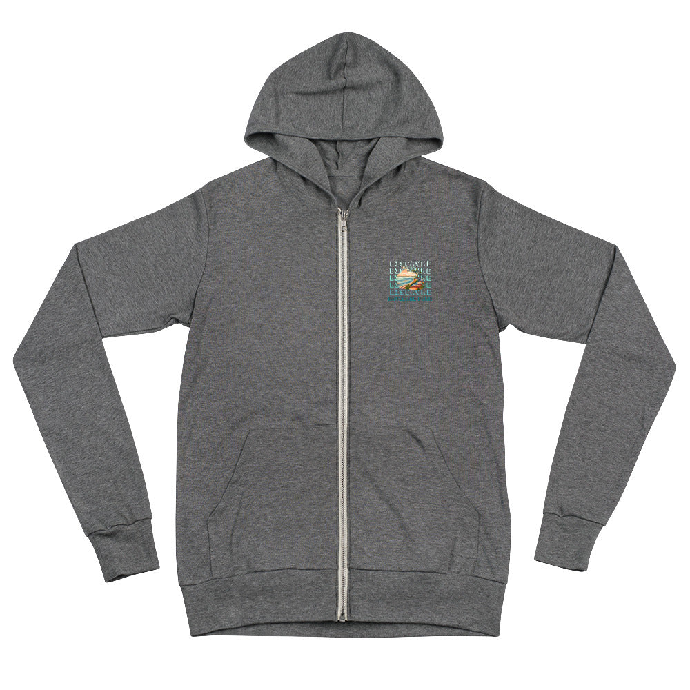 Biscayne Unisex zip hoodie