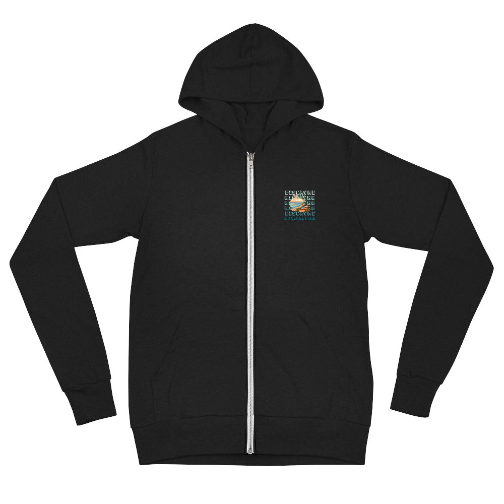 Biscayne Unisex zip hoodie